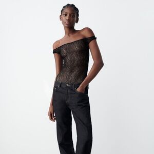 Zara lace bodysuit